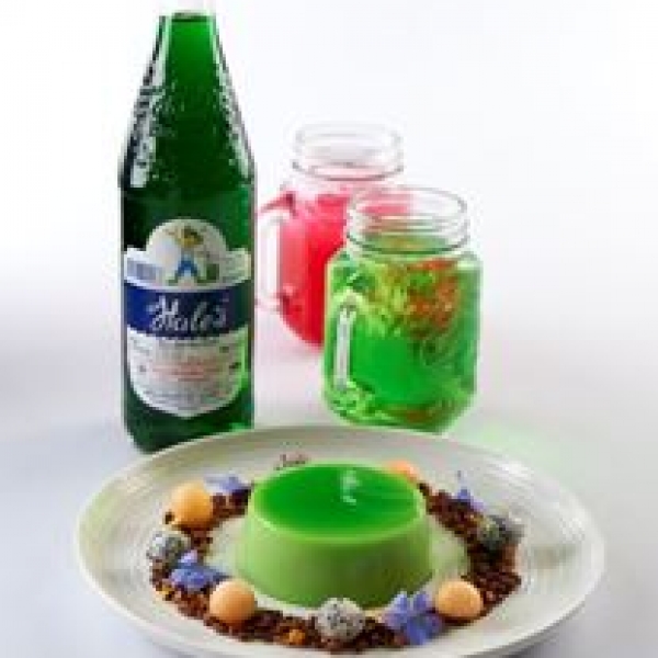 Green Soda PuddingGreen Soda Pudding