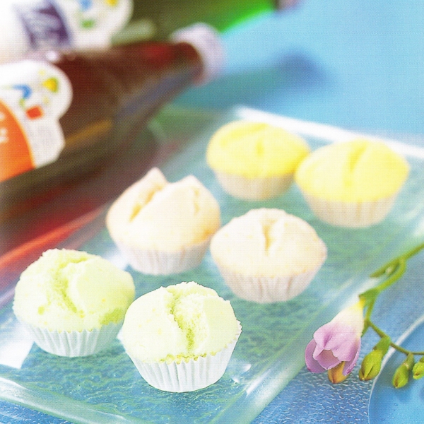Thai Steamed Cotton Cupcake