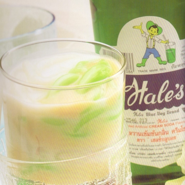 Sweet and Salty Cream Soda Vermicelli in Coconut Milk