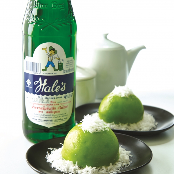 Cream Soda and Coconut Sweet Paste